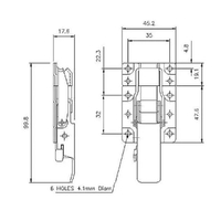 CatchBolt with Safety Catch - 600 Strength (kg) -  Stainless