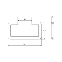 Handle - 100 Strength (kg) -  Mild Steel