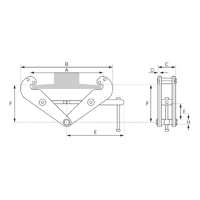 5T BEAM CLAMP  (CB04)