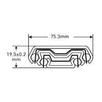 Heavy Duty Non-Locking Drawerslides 350mm