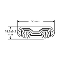 Medium Duty Locking Drawerslides 900mm