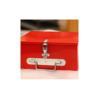 Non-Adjustable Padlockable Toggle Latch - 350 Strength (kg) - Stainless