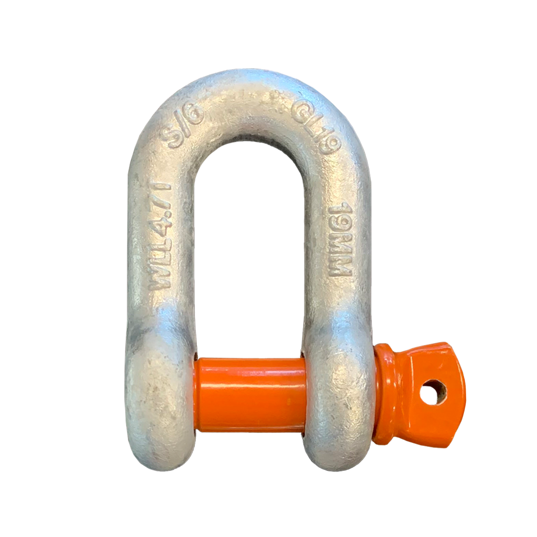 DEE SCREW PIN SHACKLE RATED