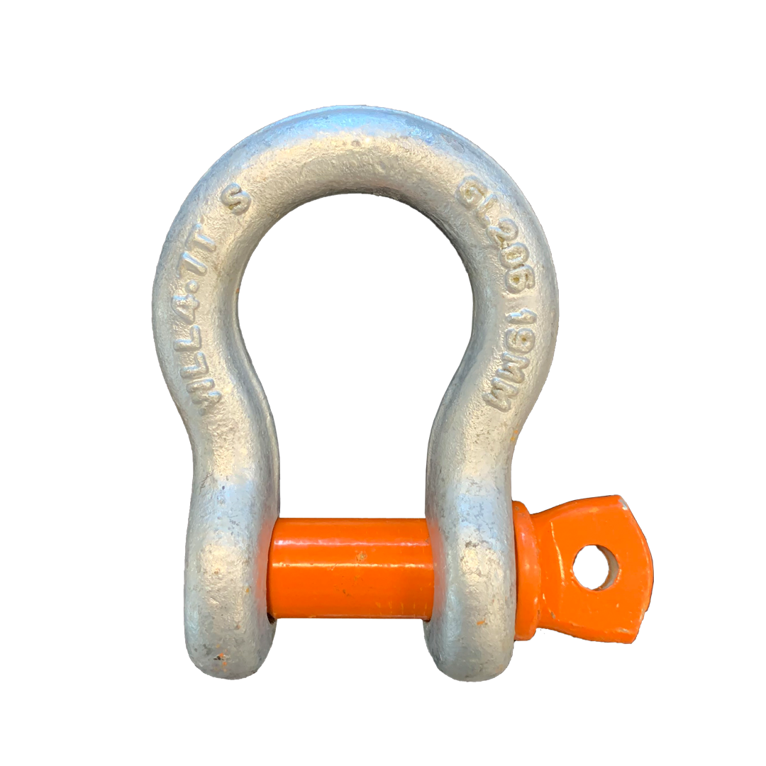 BOW SCREW PIN SHACKLE RATED