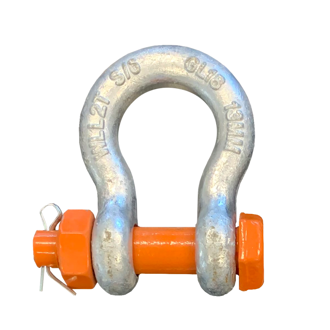 BOW SHACKLE Saf/Pin RATED