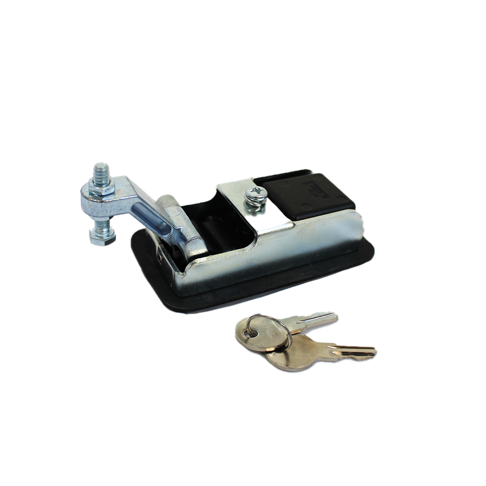 Black Lock with Key Small 