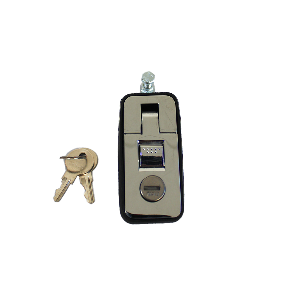 Chrome Lock with Key Small 